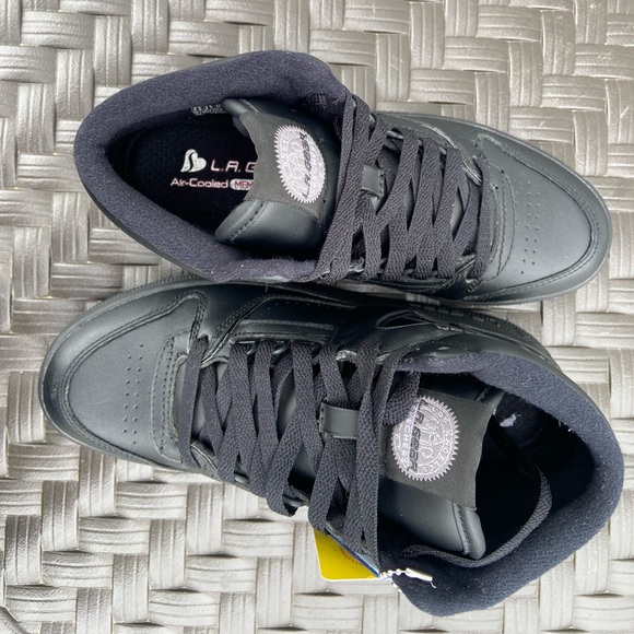 Sketchers - LA Gear, slim high tops slammer shoes size 6.5; NEW, never worn - Picture 2 of 6